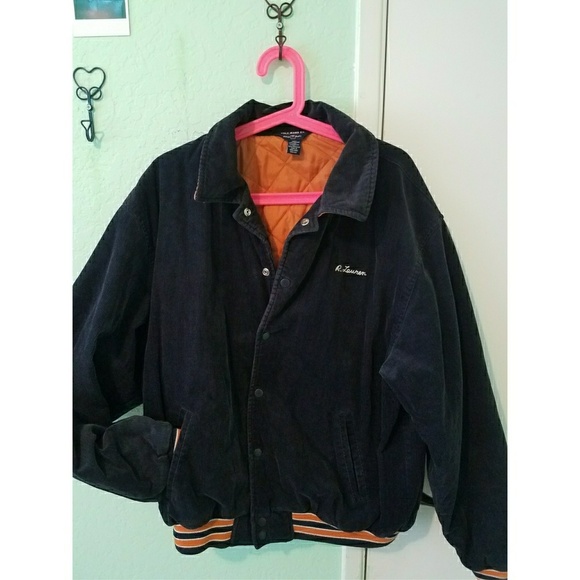 polo ralph lauren vintage varsity jacket
